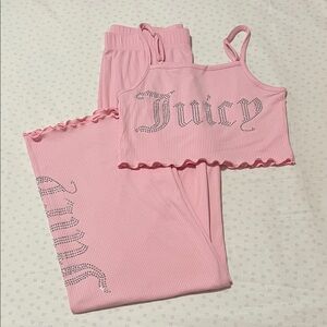 Juicy Couture Light Pink Pajama Set NWOT